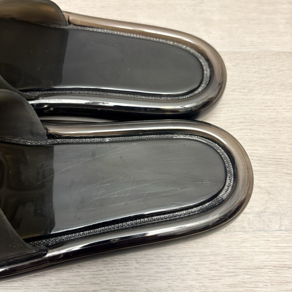 Tory Burch Bubble Jelly Slide Sandal Perfect Black Women’s Size 6B - Picture 8 of 9